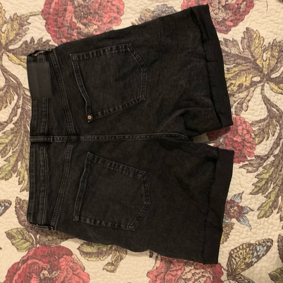 High waist jean shorts - Picture 3 of 3